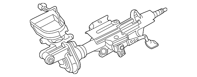 4520A-0E020 Деталь STEERING COLUMN