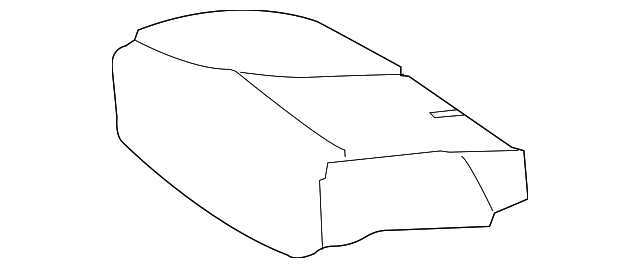 166-920-04-50 Деталь SEAT CUSHION PAD, RIGHT