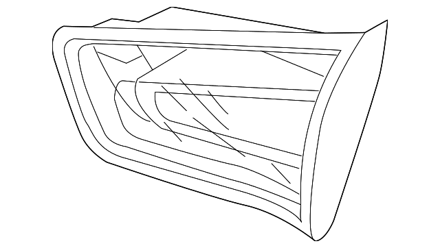 92460-3W620 Деталь LENS & HOUSING, RIGHT