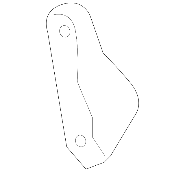 68904-0E010 LIFT CYLINDER UPPER BRACKET, LEFT