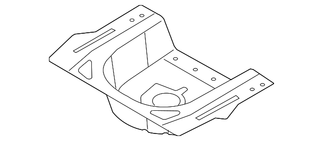 65513-4C000 REAR FLOOR PAN