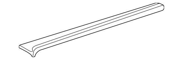 15116306 UPPER MOLDING, LEFT