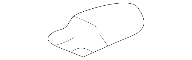 F3XY12551A51A Деталь END CAP, LEFT