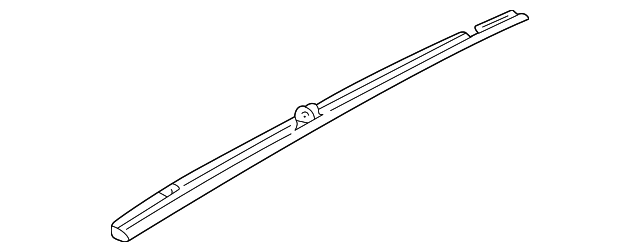 XL2Z7855114AAA Деталь SIDE RAIL, RIGHT