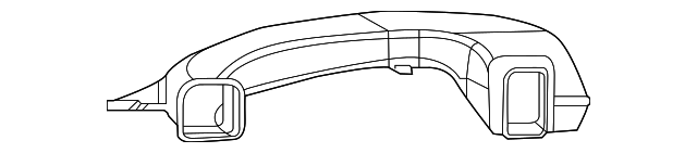 68110631AB Деталь OUTLET DUCT, LEFT