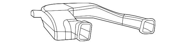 68110632AB Деталь OUTLET DUCT, RIGHT