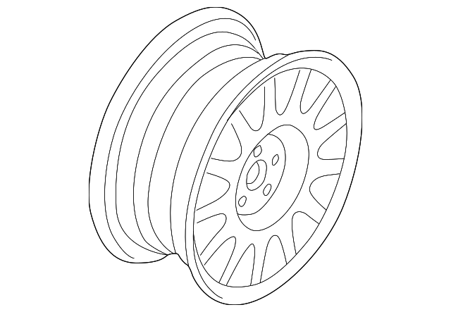 9592337 WHEEL, ALLOY