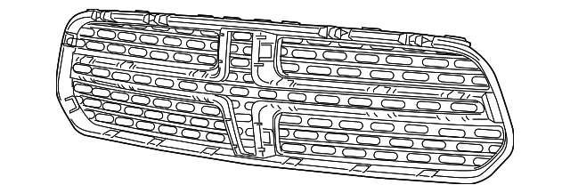 5113713AB Деталь GRILLE