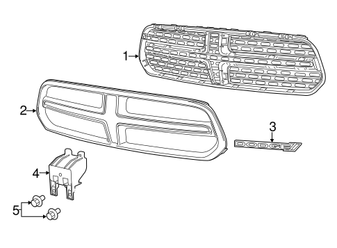 Durango GRILLE & COMPONENTS