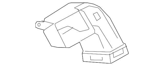 68246976AA Деталь UPPER DUCT, RIGHT