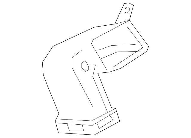 68246977AA Деталь UPPER DUCT, LEFT