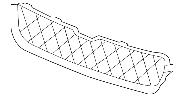 15108613 Деталь LOWER GRILLE