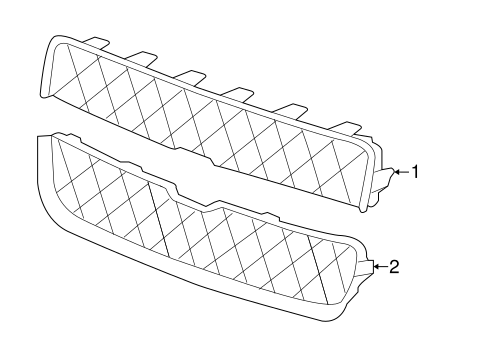Uplander GRILLE & COMPONENTS