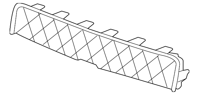15184657 Деталь UPPER GRILLE