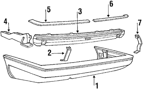Fox BUMPER & COMPONENTS - REAR