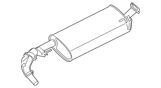 1426082Z30 Деталь MUFFLER & PIPE