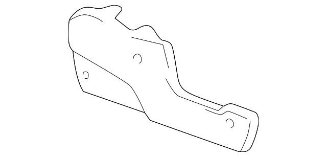 89042267 LOWER COVER, RIGHT