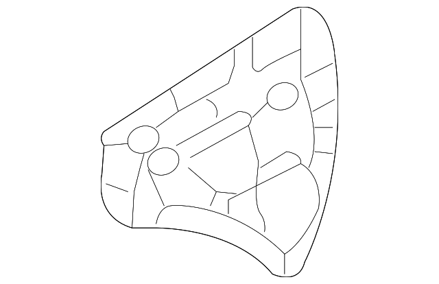 66766-2G000 Деталь SIDE EXTN, RIGHT