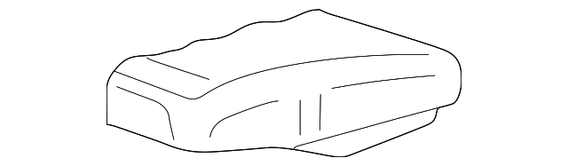 701-881-376-A Деталь SEAT CUSHION PAD