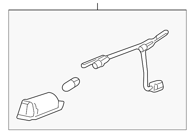 92212896 Деталь LICENSE LAMP