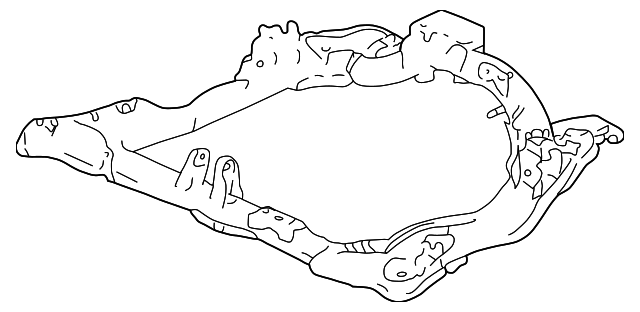 50200-S5A-A72 SUB-FRAME, FR.