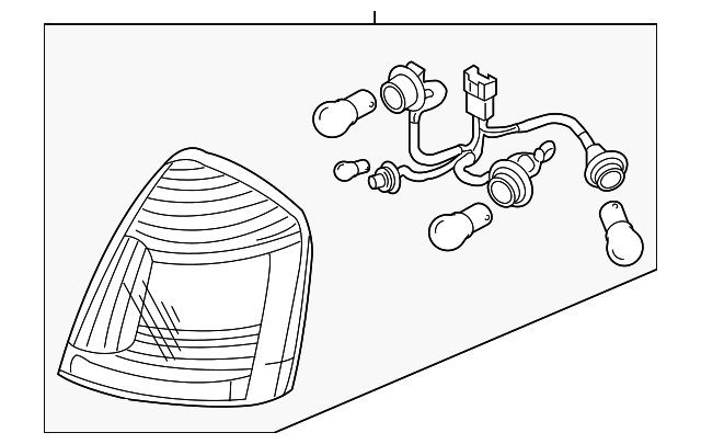 92401-1E010 Деталь TAIL LAMP ASSY, LEFT