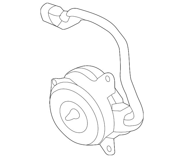1355A261 Деталь FAN MOTOR, LEFT