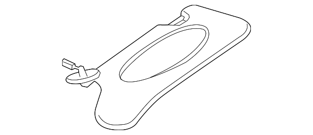 51-16-9-812-700 SUNVISOR, RIGHT