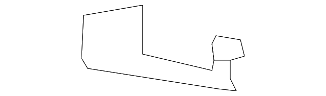 5020673AG HINGE, LEFT
