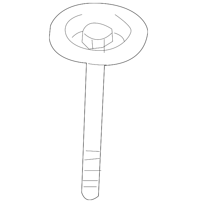 7545085Z20 Деталь SPARE TIRE RETNR