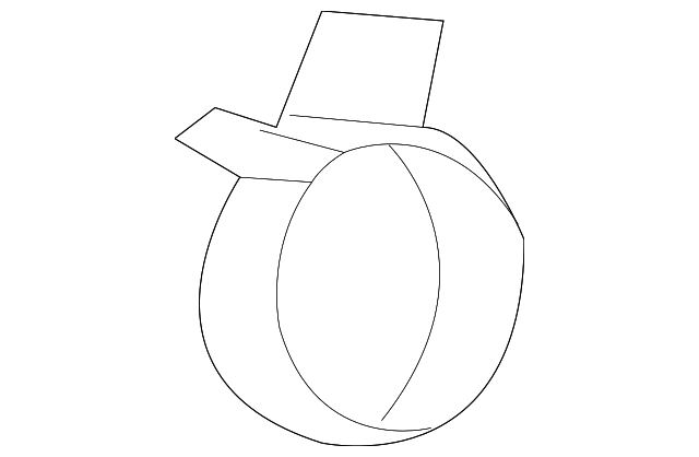 7546785Z01 Деталь STORAGE BOX CLAMP