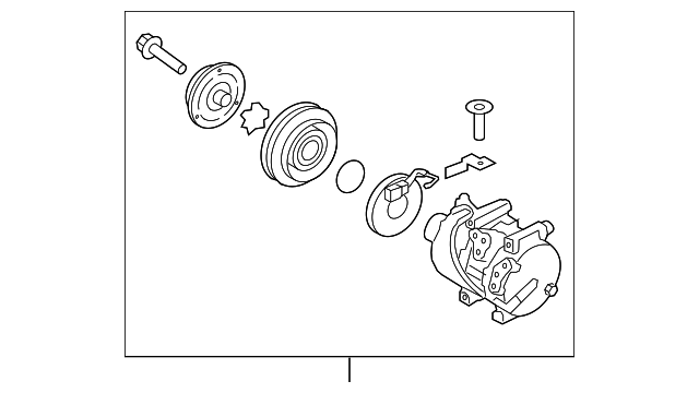 97701-2S500DR Деталь COMPRESSOR