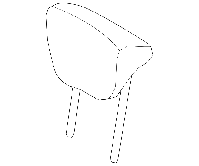 89705-1D060457 Деталь HEADREST, LEFT