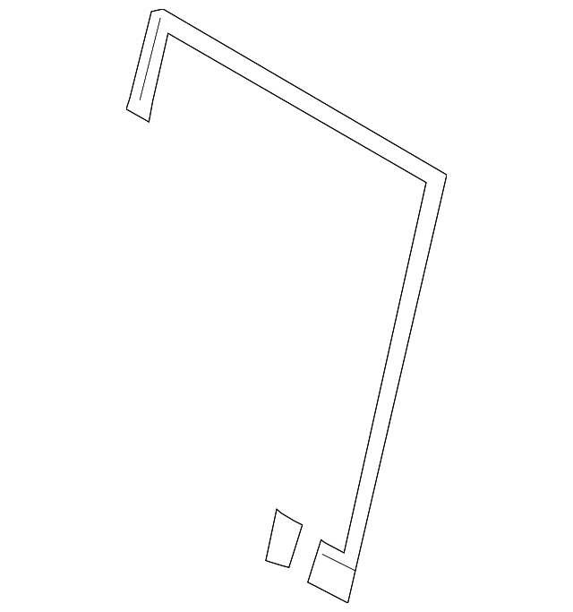 89466-1D000RU Деталь SEAT BACK PANEL, RIGHT