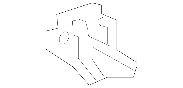 67645-33020 Деталь DOOR TRIM PANEL BRACKET, RIGHT