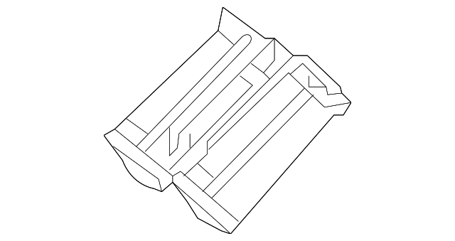 58860-0C040-B0 Деталь UPPER DUCT