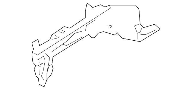 6231085Z11 Деталь LOWER RAIL, LEFT