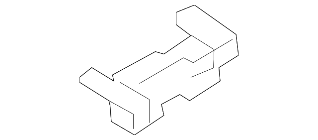 156-991-03-98 Деталь ROOF MOLDING CLIP, RIGHT