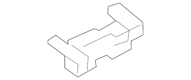 156-991-04-98 Деталь ROOF MOLDING CLIP, RIGHT