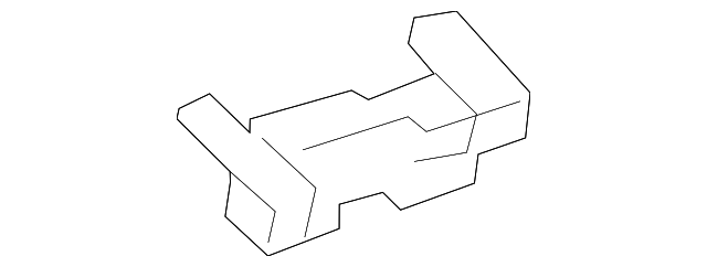 156-991-05-98 Деталь ROOF MOLDING CLIP, LEFT