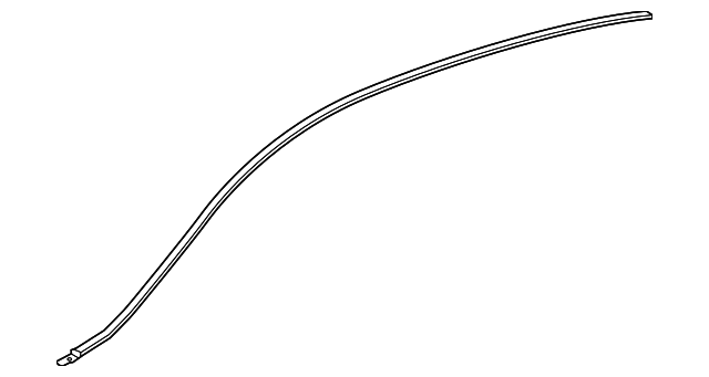 156-690-04-82 Деталь ROOF MOLDING, RIGHT