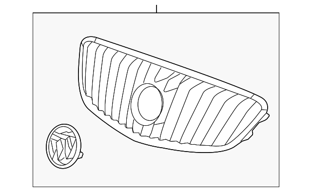 20925291 Деталь GRILLE ASSY
