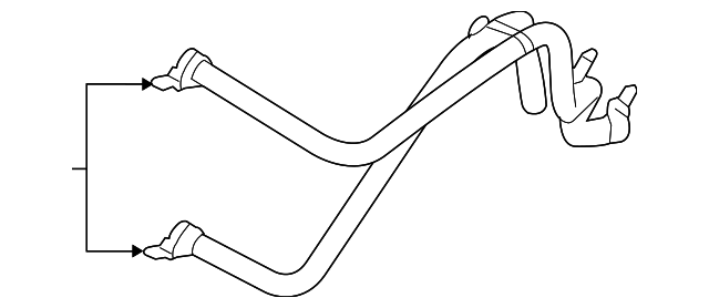 55111092AB Деталь COOLER LINE