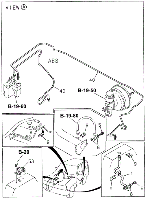 SLX BRAKE LINE (FR.)