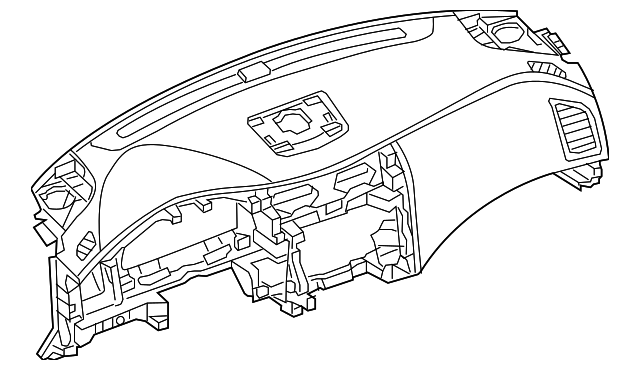 68200-3TA4A Деталь INSTRUMENT PANEL