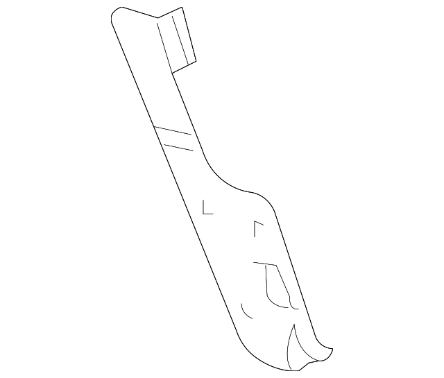28038-3TA0A Деталь MOUNT BRACKET, RIGHT