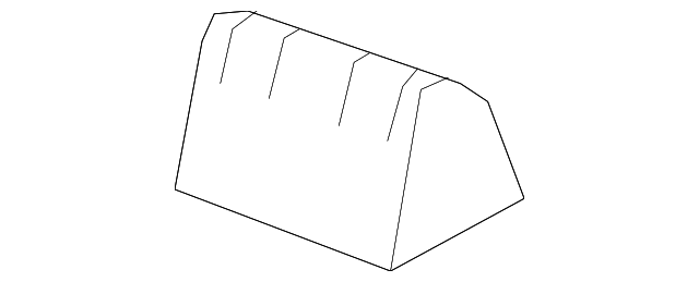 15824843 Деталь FRONT COVER, LEFT