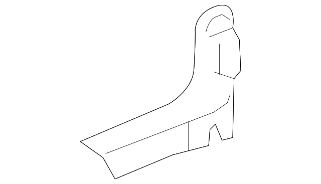 15279634 Деталь INNER FINISH PNL, LEFT
