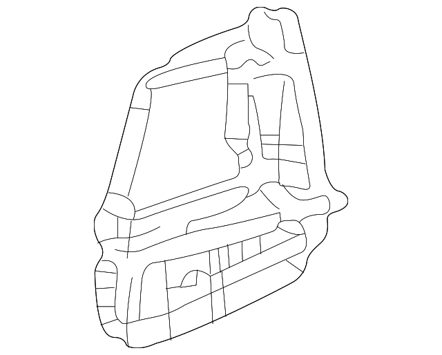 3B9-813-319-D Деталь TAIL LAMP POCKET, LEFT