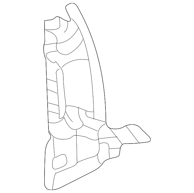 3B9-813-331-E Деталь TAIL LAMP POCKET REINFORCEMENT, LEFT